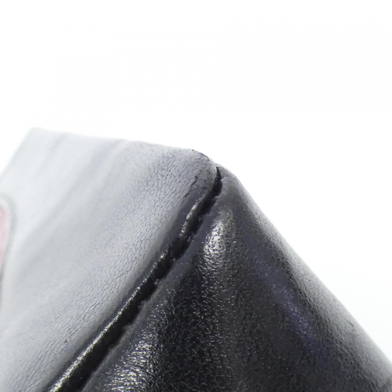 CHANEL Shoulder Bag Lambskin 黑色 羊皮 中古品A - 縮圖 4