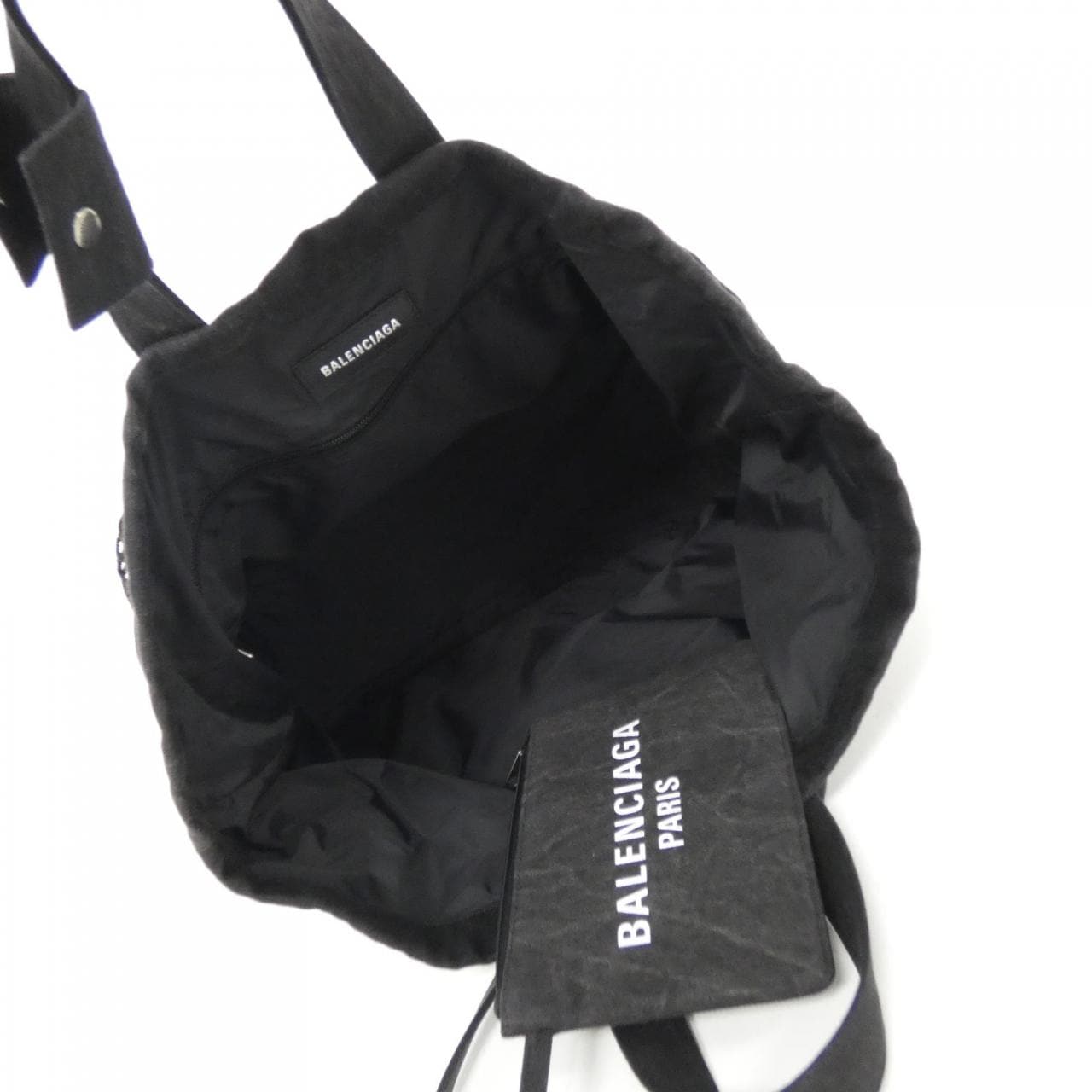 BALENCIAGA 791809 2AA47 Bag Canvas Black Canvas - Thumbnail 6