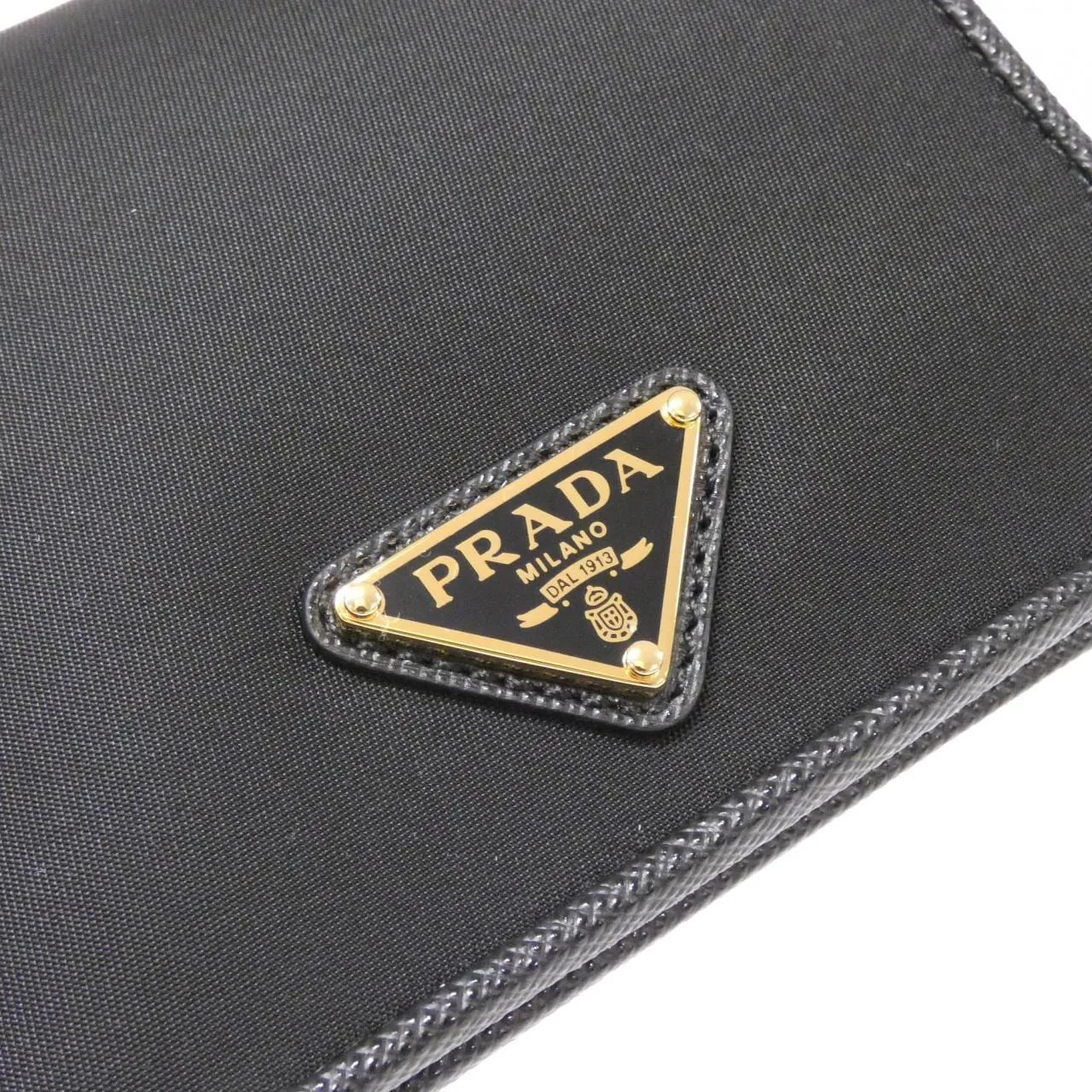 PRADA 1MV204 Wallet 黑色 新品 - 縮圖 3