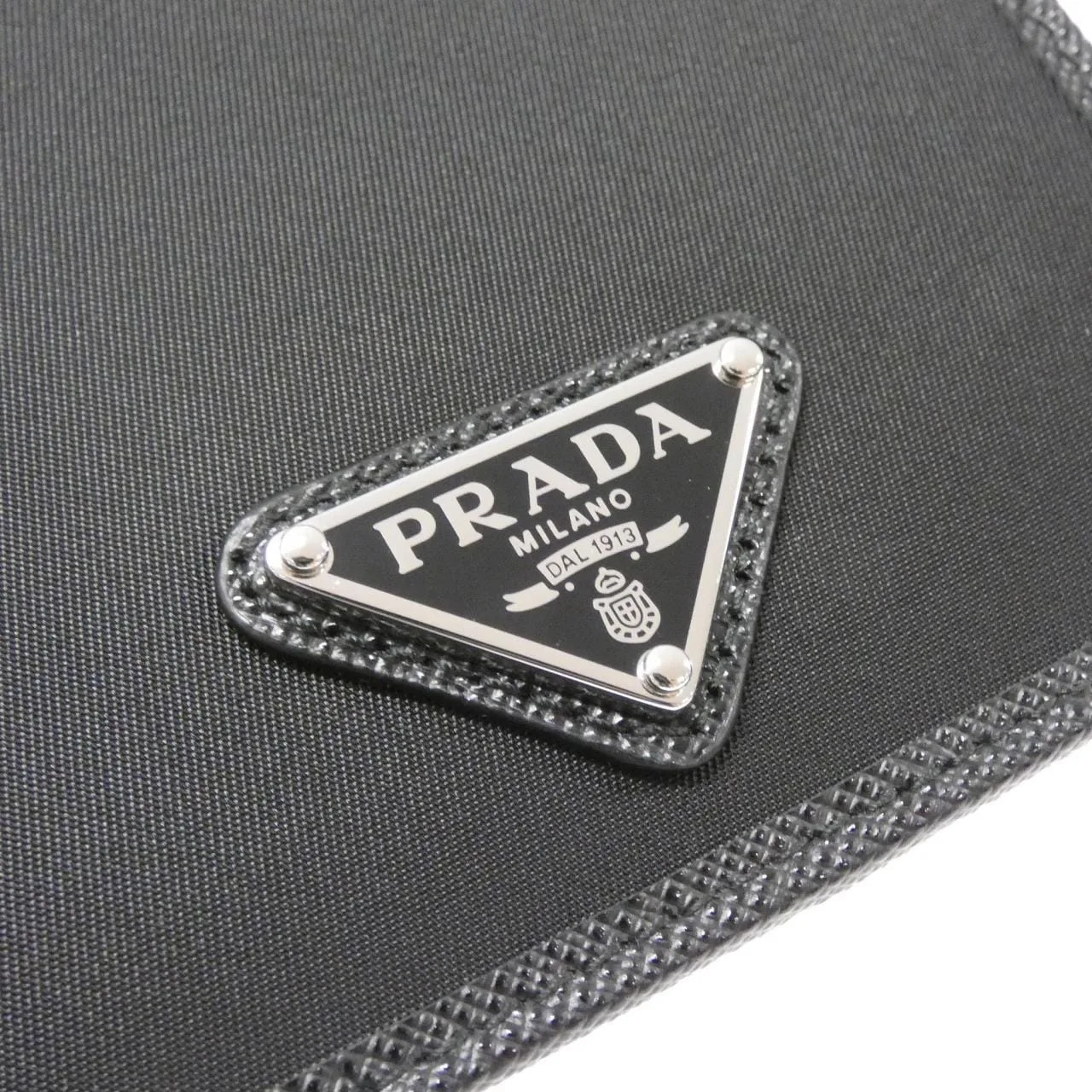 PRADA 2MO513 Coin Case 黑色 新品 - 縮圖 3