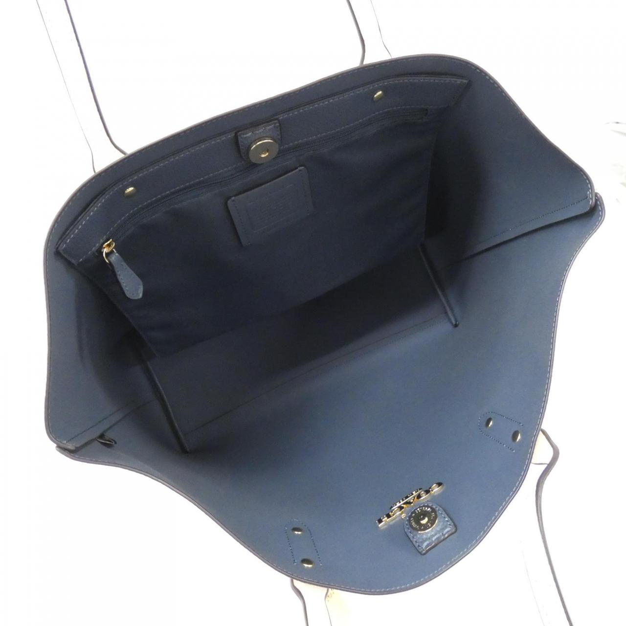 COACH 72673 Bag Leather Black Leather New - Thumbnail 6