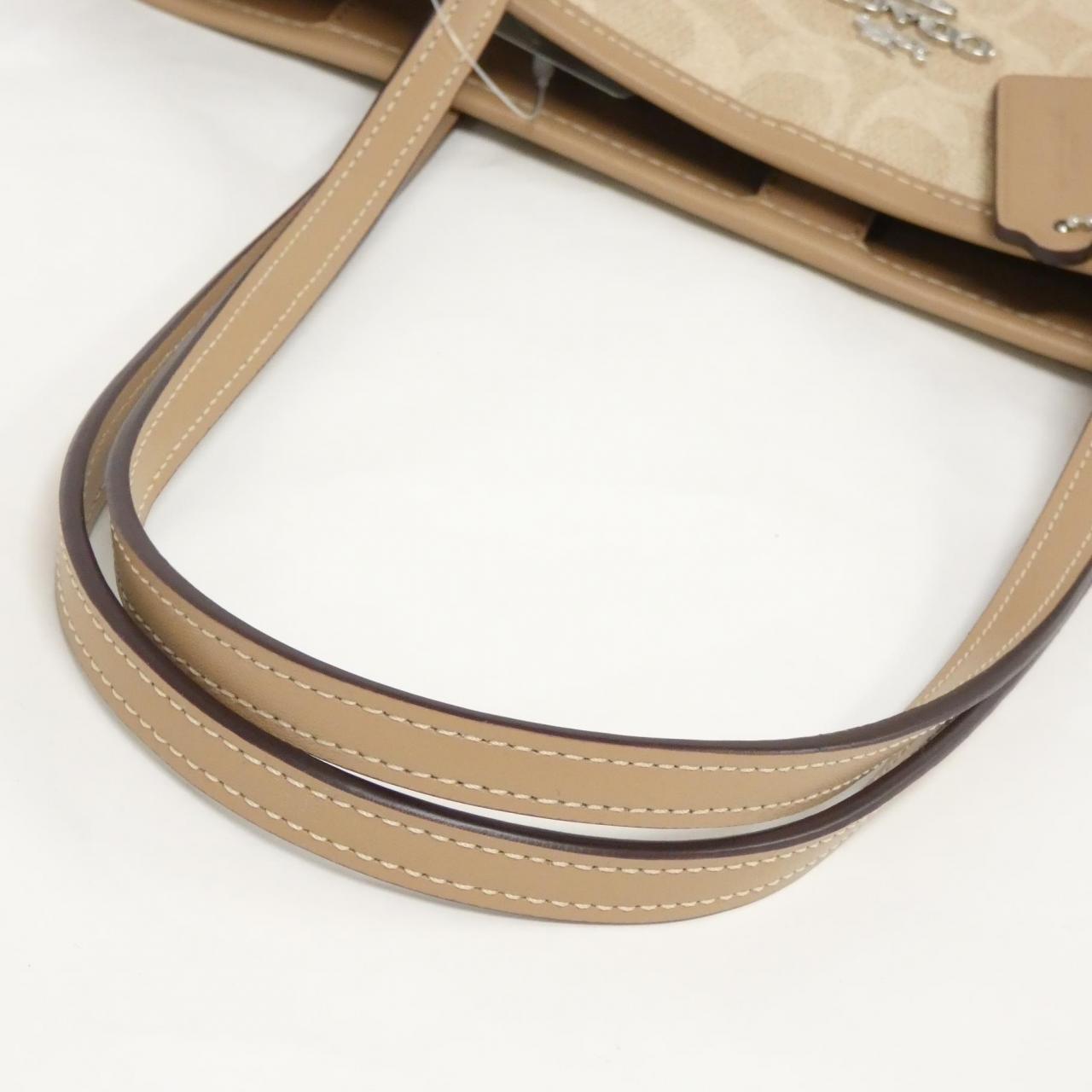 COACH CU759 Bag Canvas Black Canvas New - Thumbnail 5