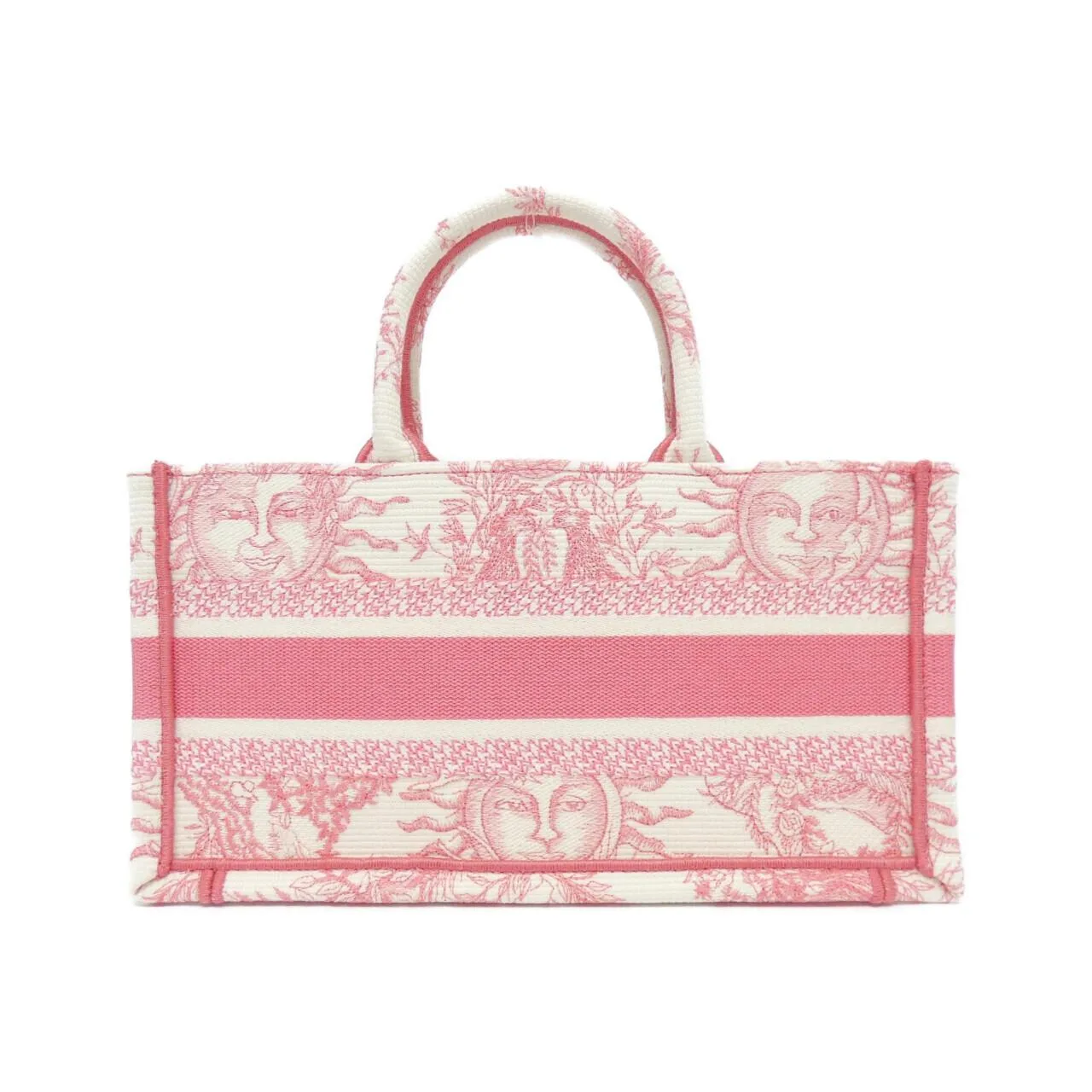 DIOR Book Tote M1255ZECQ Tote Canvas Black Canvas New - Thumbnail 2