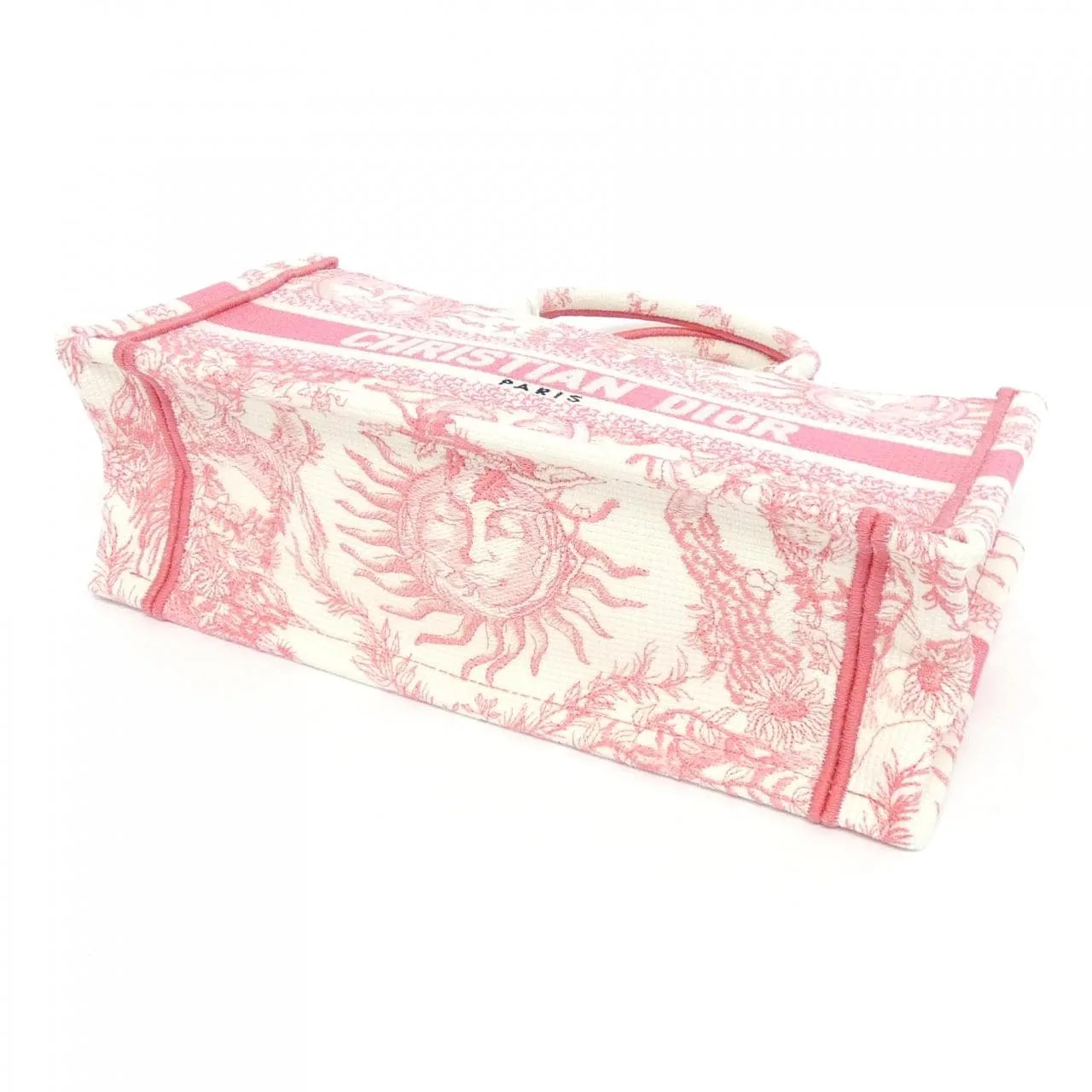 DIOR Book Tote M1255ZECQ Tote Canvas Black Canvas New - Thumbnail 3