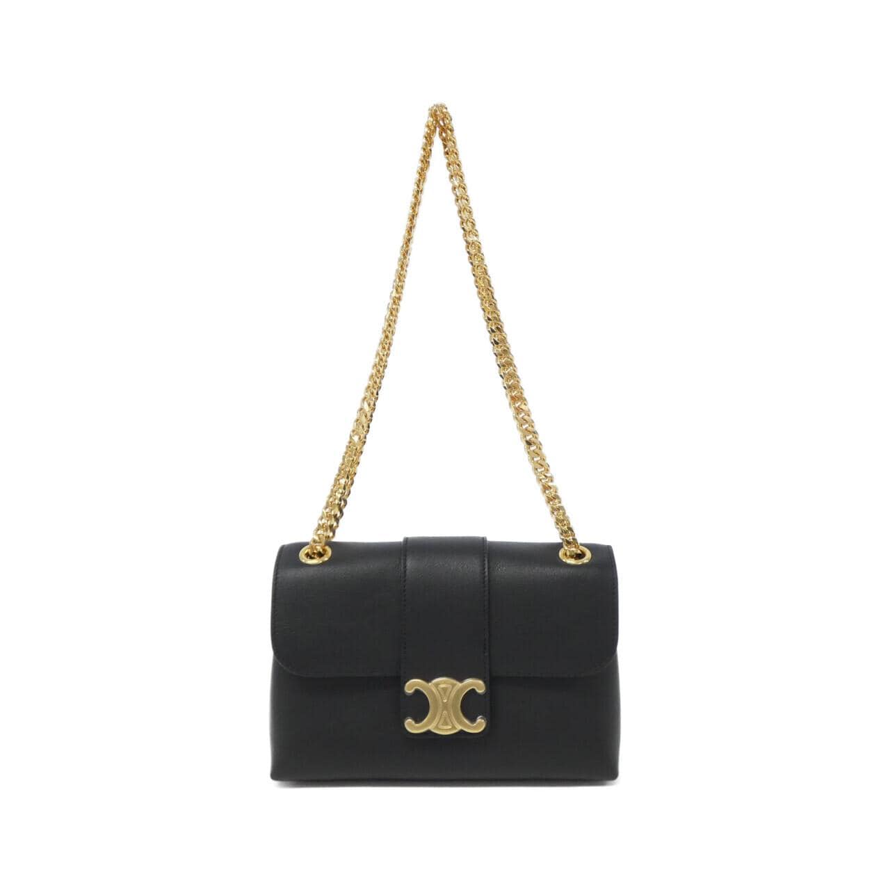 CELINE 116593FDU Shoulder Bag Black