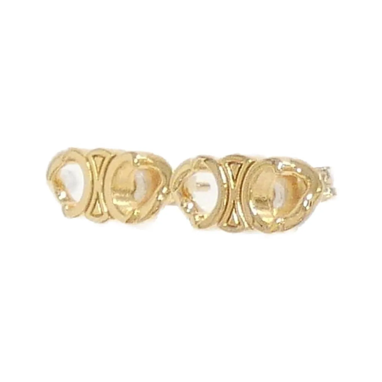 CELINE Triomphe 460BL6BRA Accessories 金色 新品 - 縮圖 2