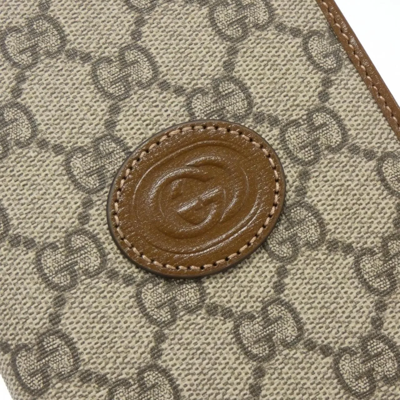 GUCCI 724562 92TCG Passport Case Canvas Beige Canvas New - Thumbnail 3
