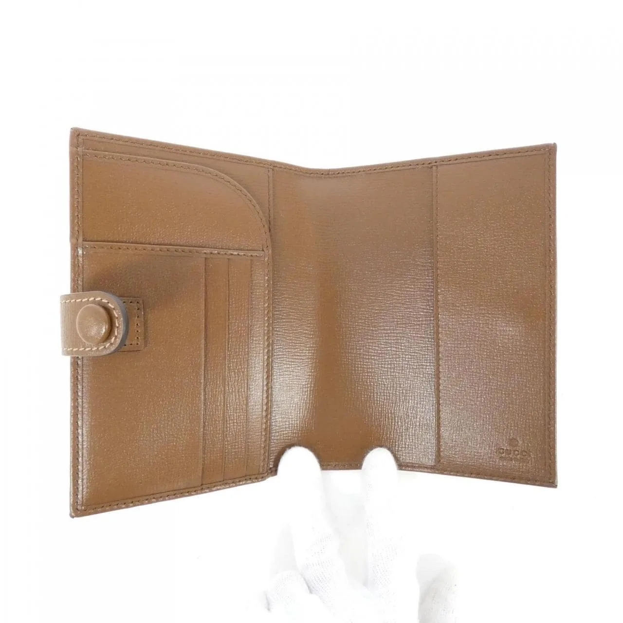 GUCCI 724562 92TCG Passport Case Canvas Beige Canvas New - Thumbnail 4