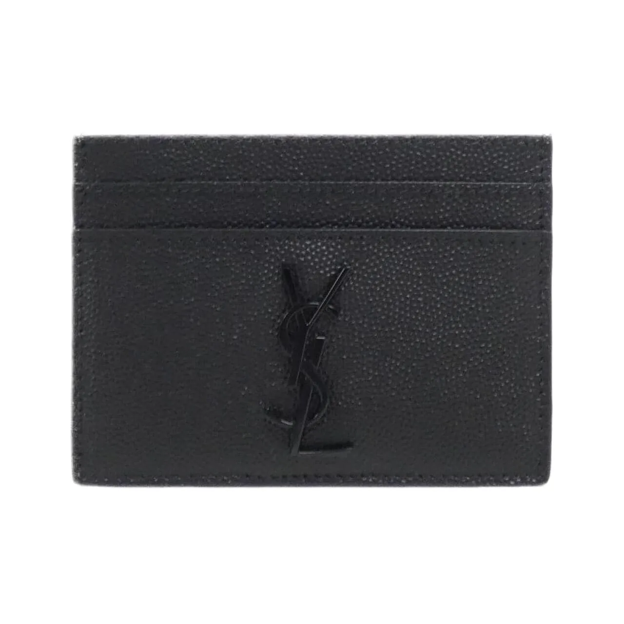 SAINT LAURENT 485631 BTY0U Card Case Black