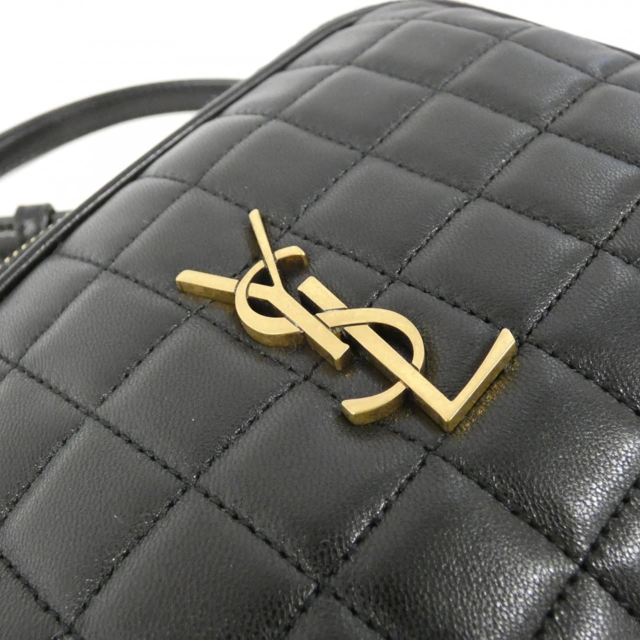 SAINT LAURENT 764809 AABVP Shoulder Bag Lambskin Black Lambskin New - Thumbnail 4