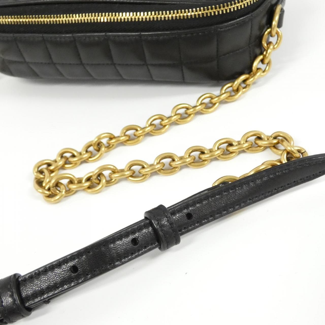 SAINT LAURENT 764809 AABVP Shoulder Bag Lambskin Black Lambskin New - Thumbnail 5