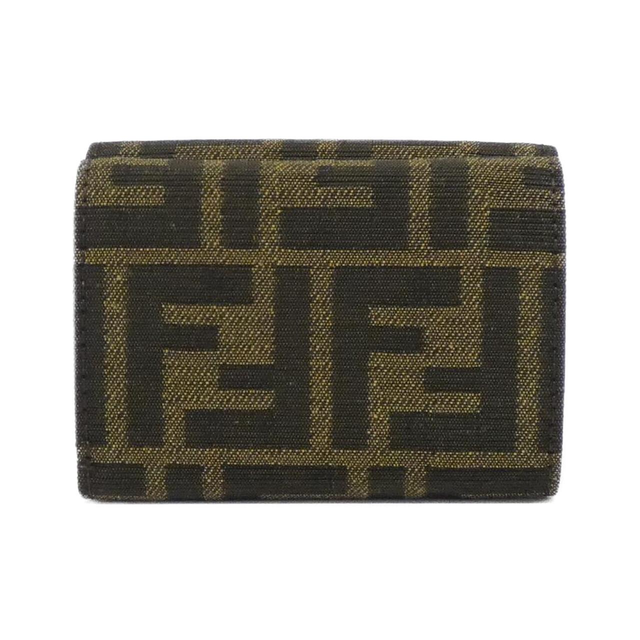 FENDI 8M0395 A98P Wallet Canvas 2