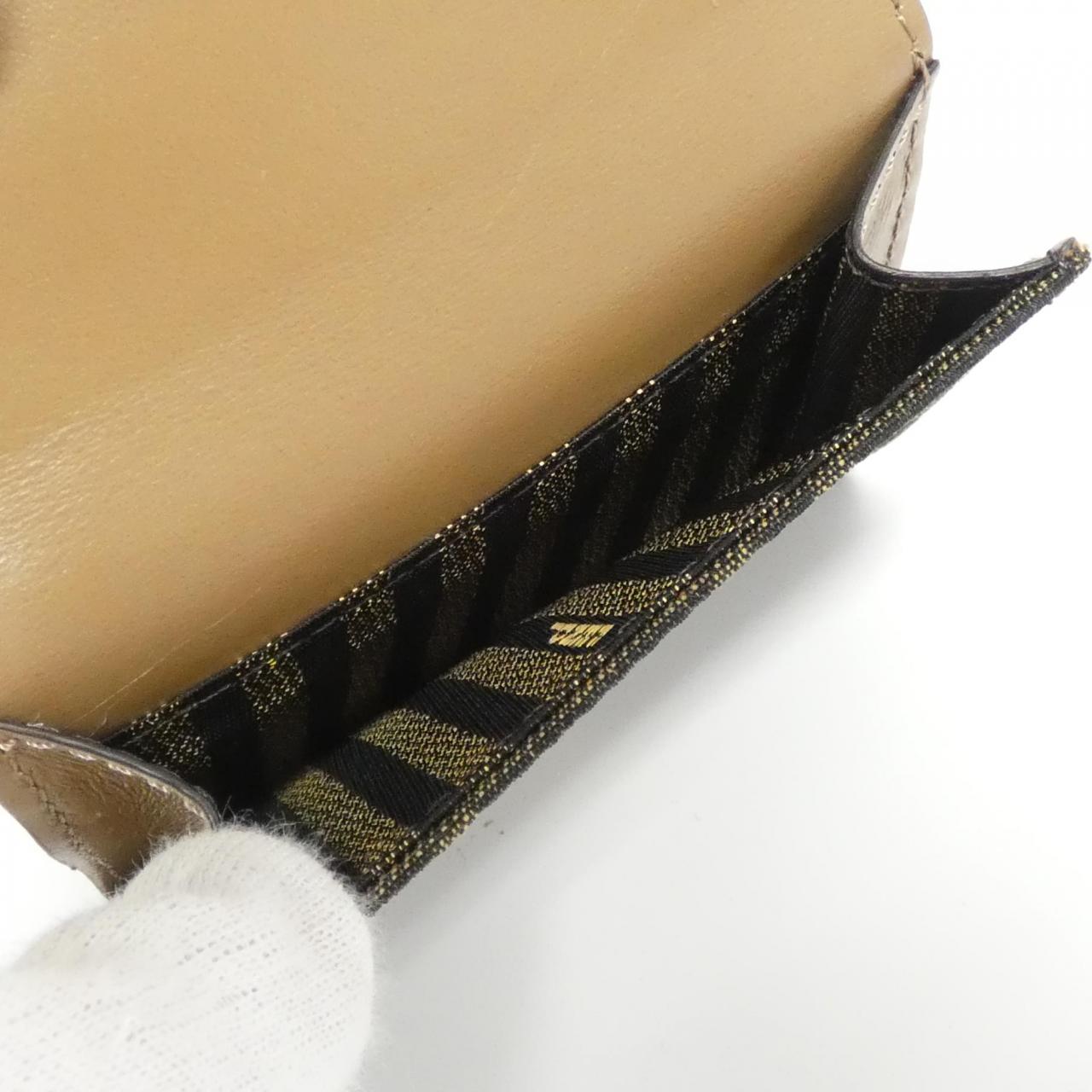 FENDI 8M0395 A98P Wallet Canvas 4