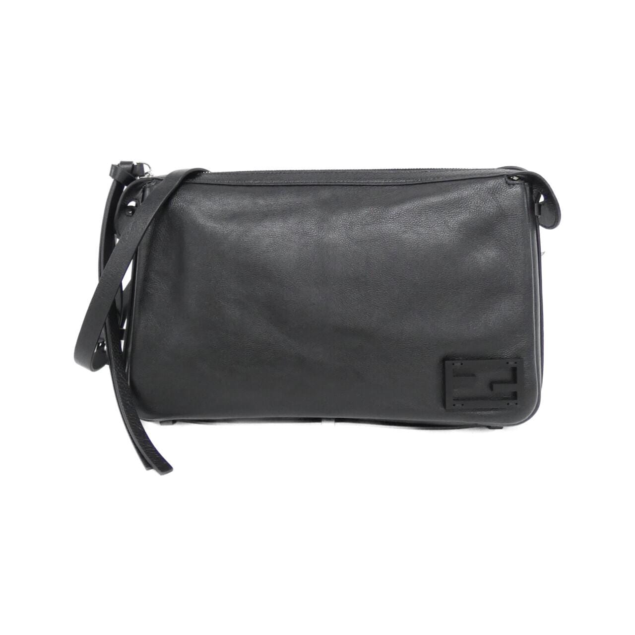 FENDI Baguette 8BR829 AS7A Shoulder Black