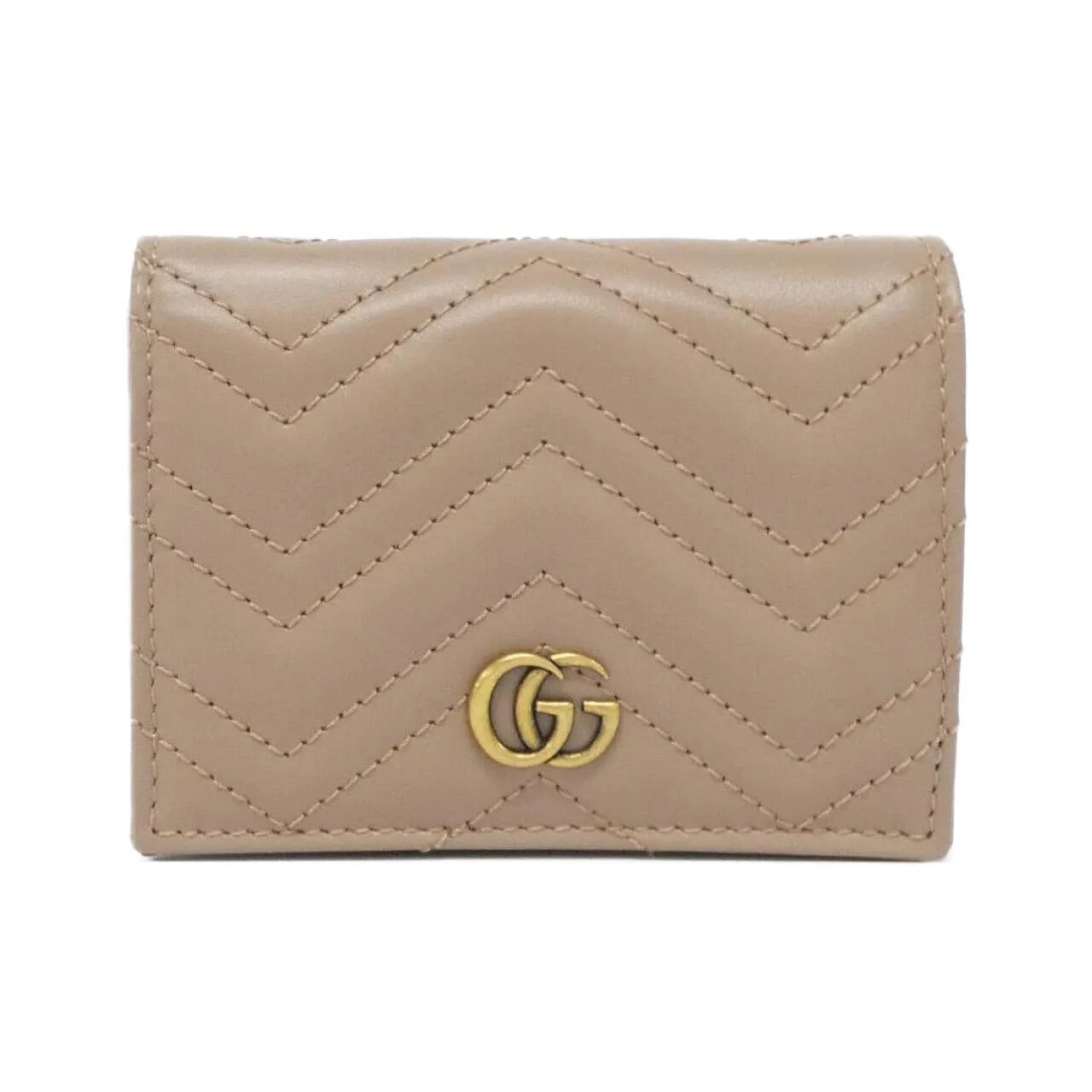 GUCCI 466492 DTD1T Wallet Leather Black