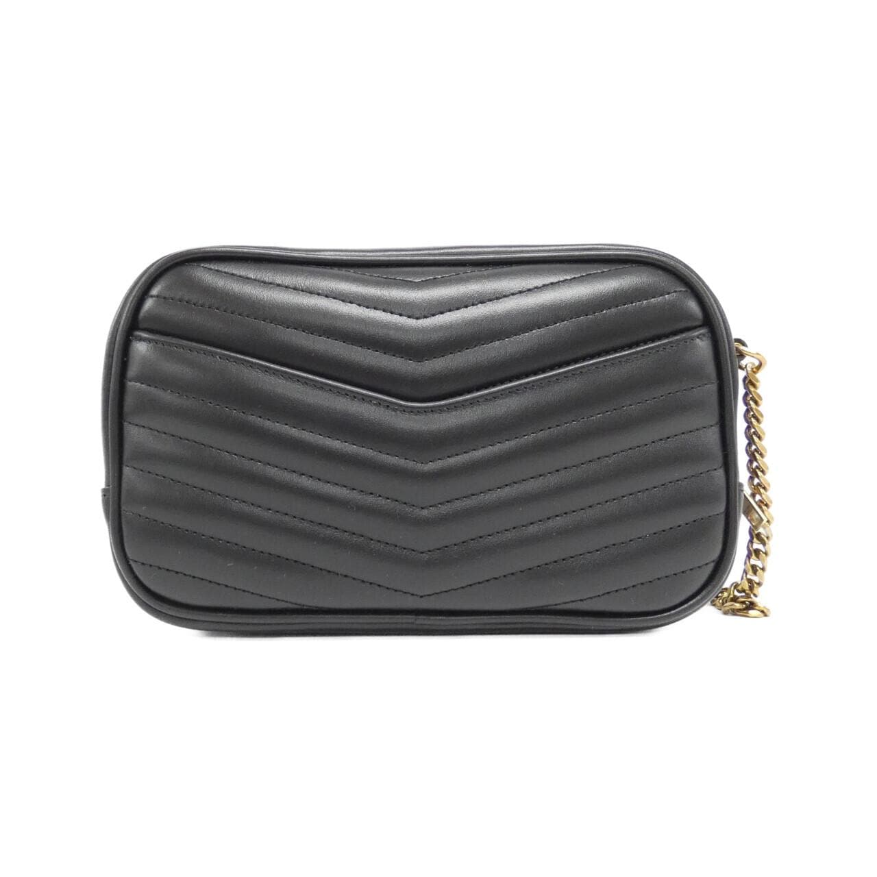 SAINT LAURENT 748849 DV707 Shoulder Bag Leather Black Leather New - Thumbnail 2