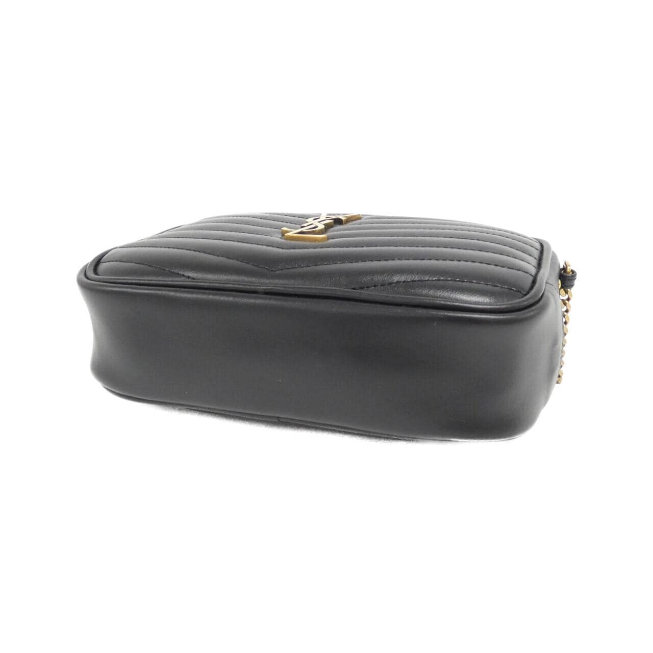 SAINT LAURENT 748849 DV707 Shoulder Bag Leather Black Leather New - Thumbnail 3