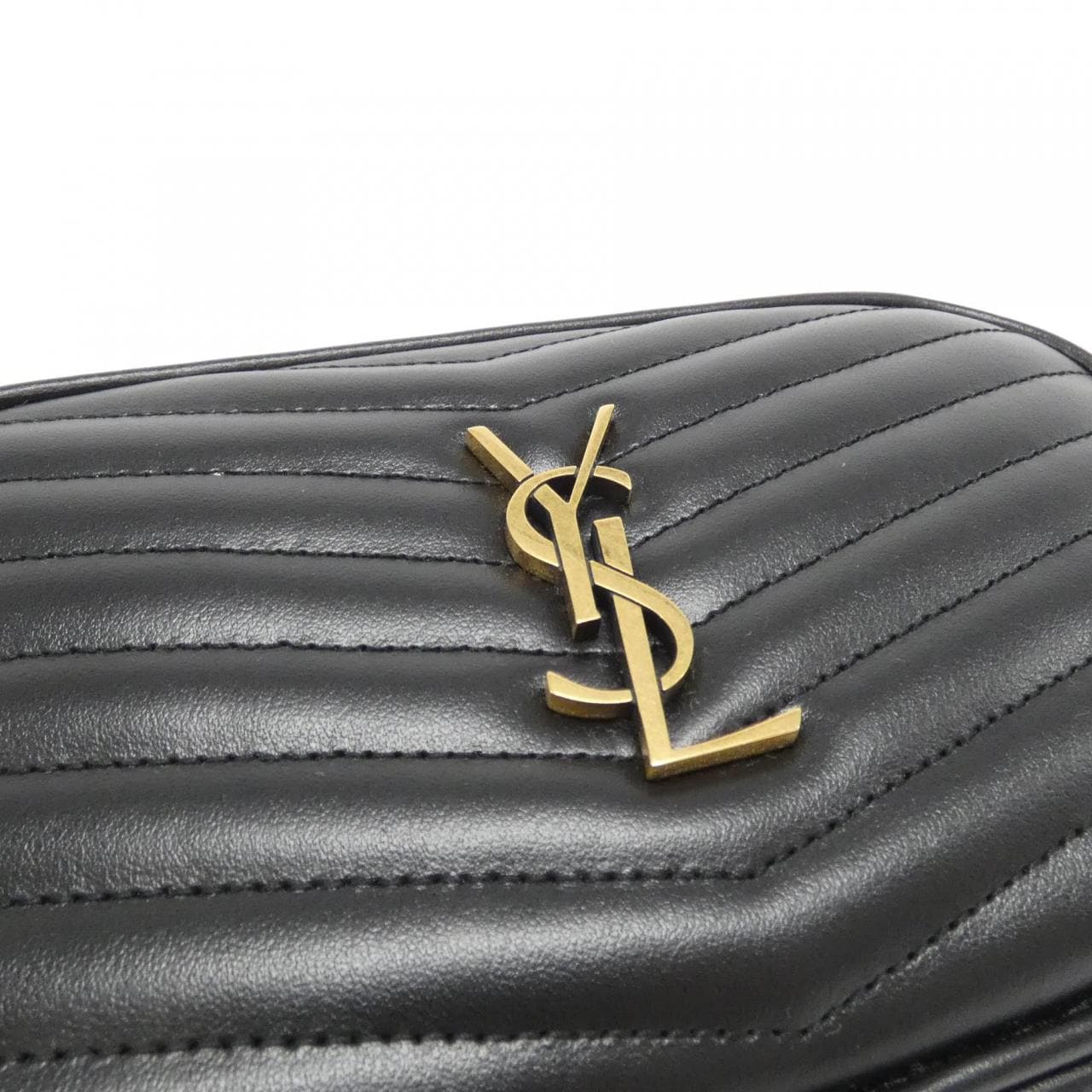 SAINT LAURENT 748849 DV707 Shoulder Bag Leather Black Leather New - Thumbnail 4