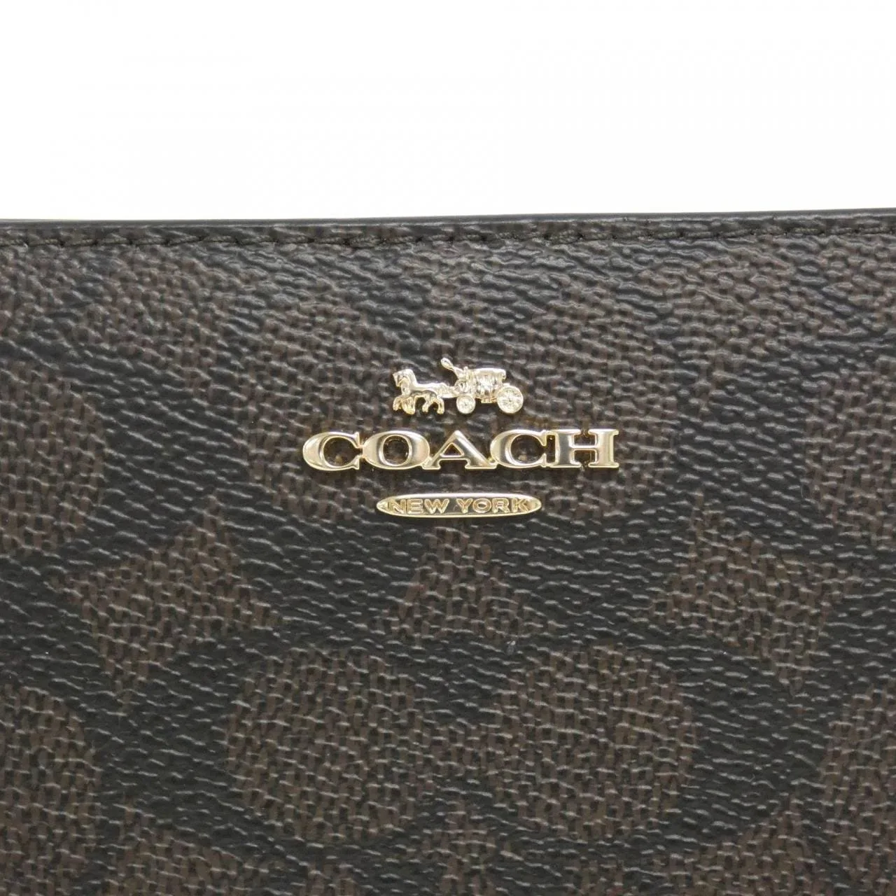 COACH CW789 銀包 帆布 黑色 帆布 新品 - 縮圖 3