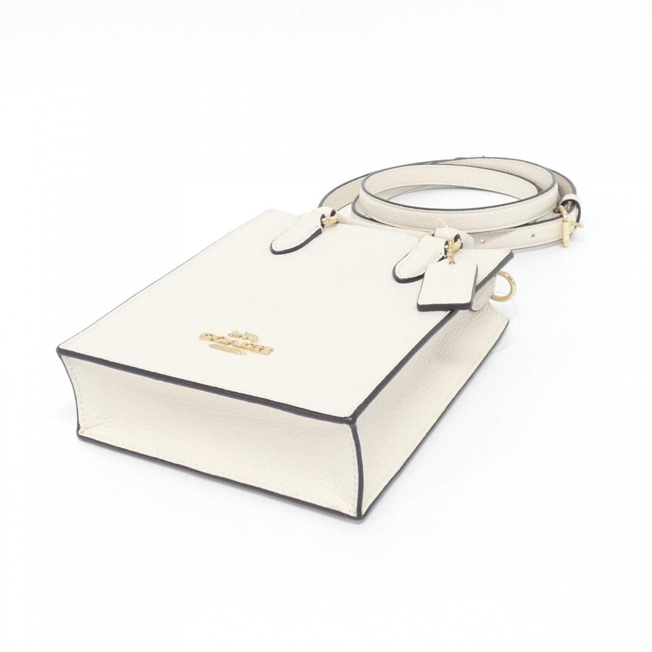 COACH CJ500 Bag Leather Black Leather New - Thumbnail 3