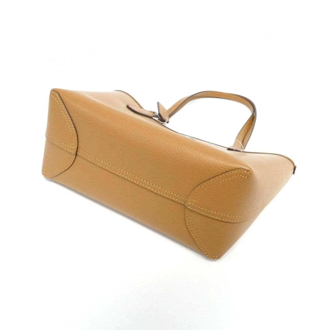 COACH CT859 Handbag Leather 黑色 皮革 新品 - 縮圖 3