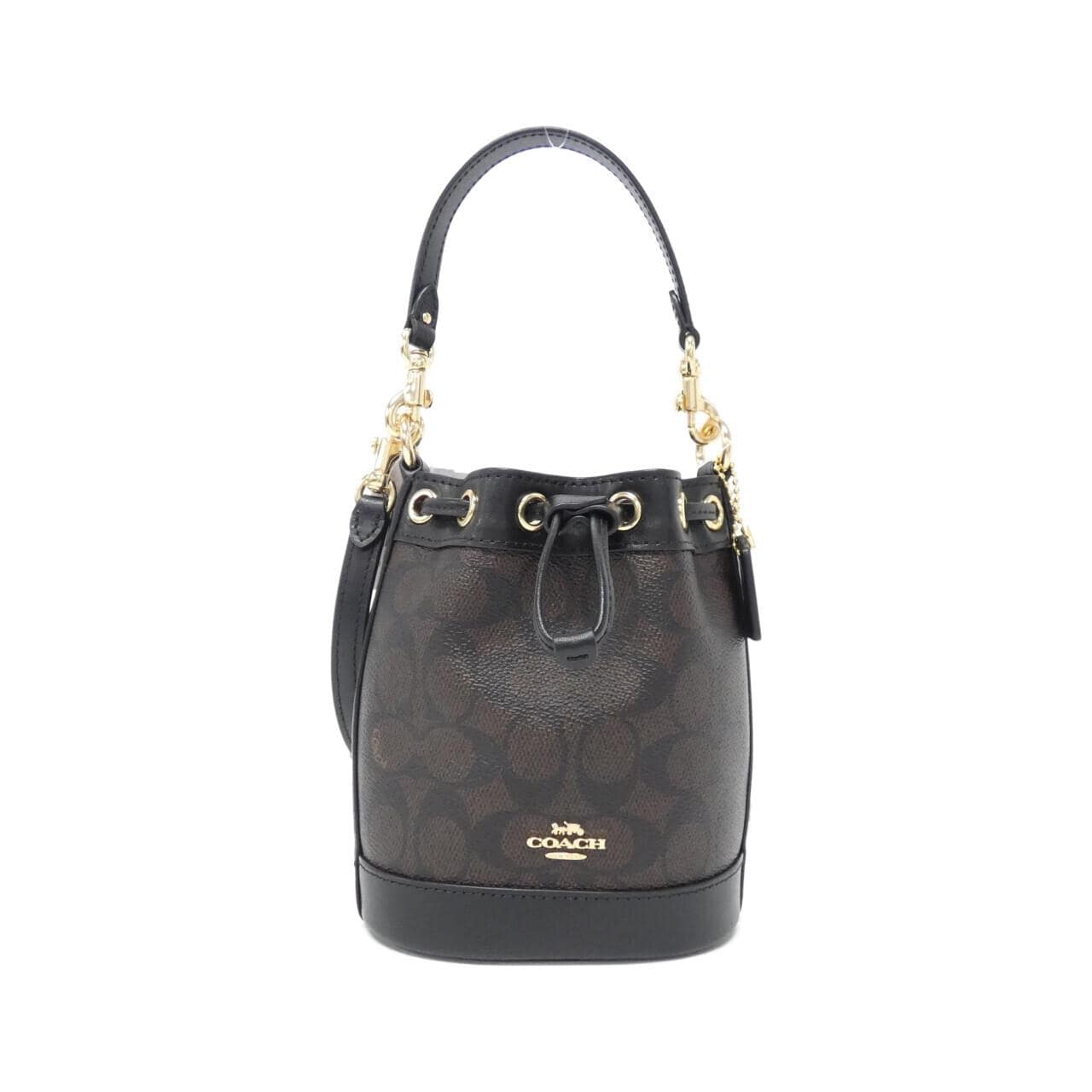 COACH CW299 Bag Canvas Black