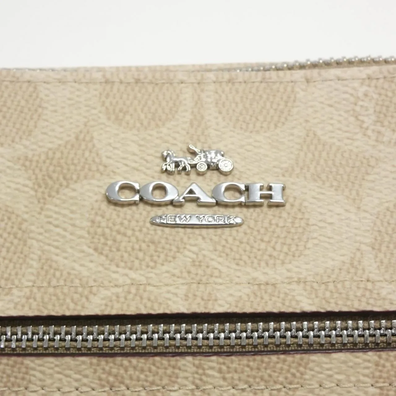 COACH CW325 Shoulder Canvas Black Canvas New - Thumbnail 5