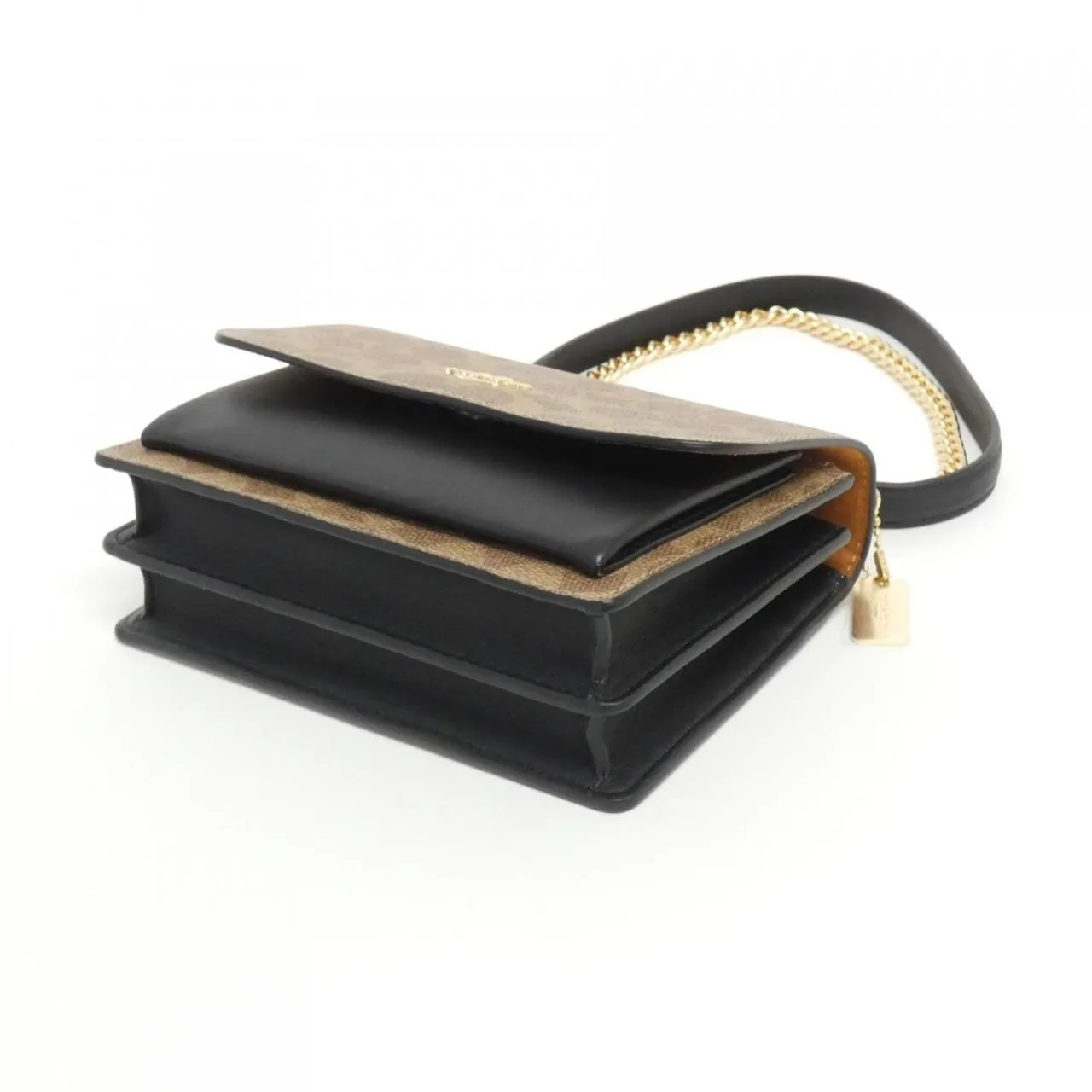 COACH CW206 Shoulder Canvas Black Canvas - Thumbnail 3