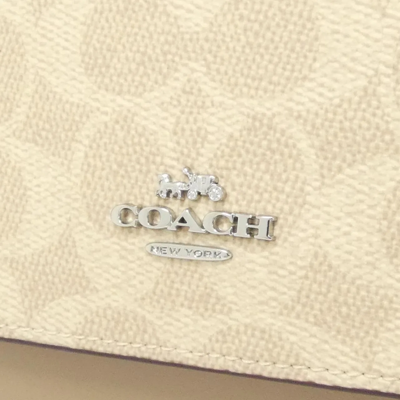 COACH CW206 Shoulder Canvas 黑色 帆布 新品 - 縮圖 4