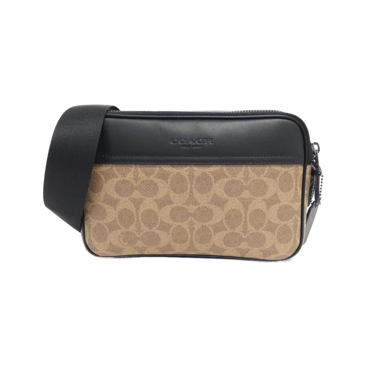 COACH CV921 肩背包 帆布