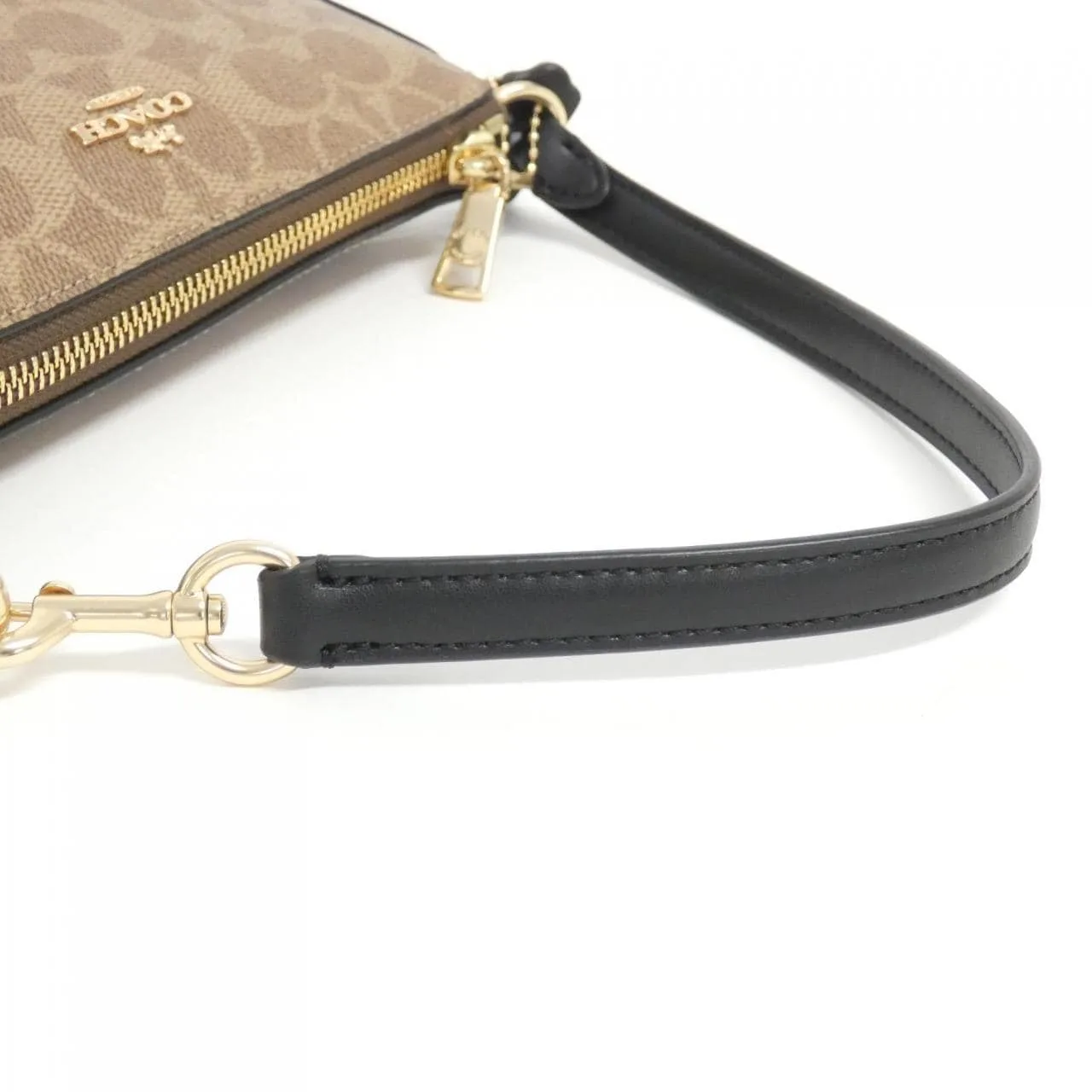 COACH CW426 Handbag Canvas 黑色 帆布 新品 - 縮圖 5