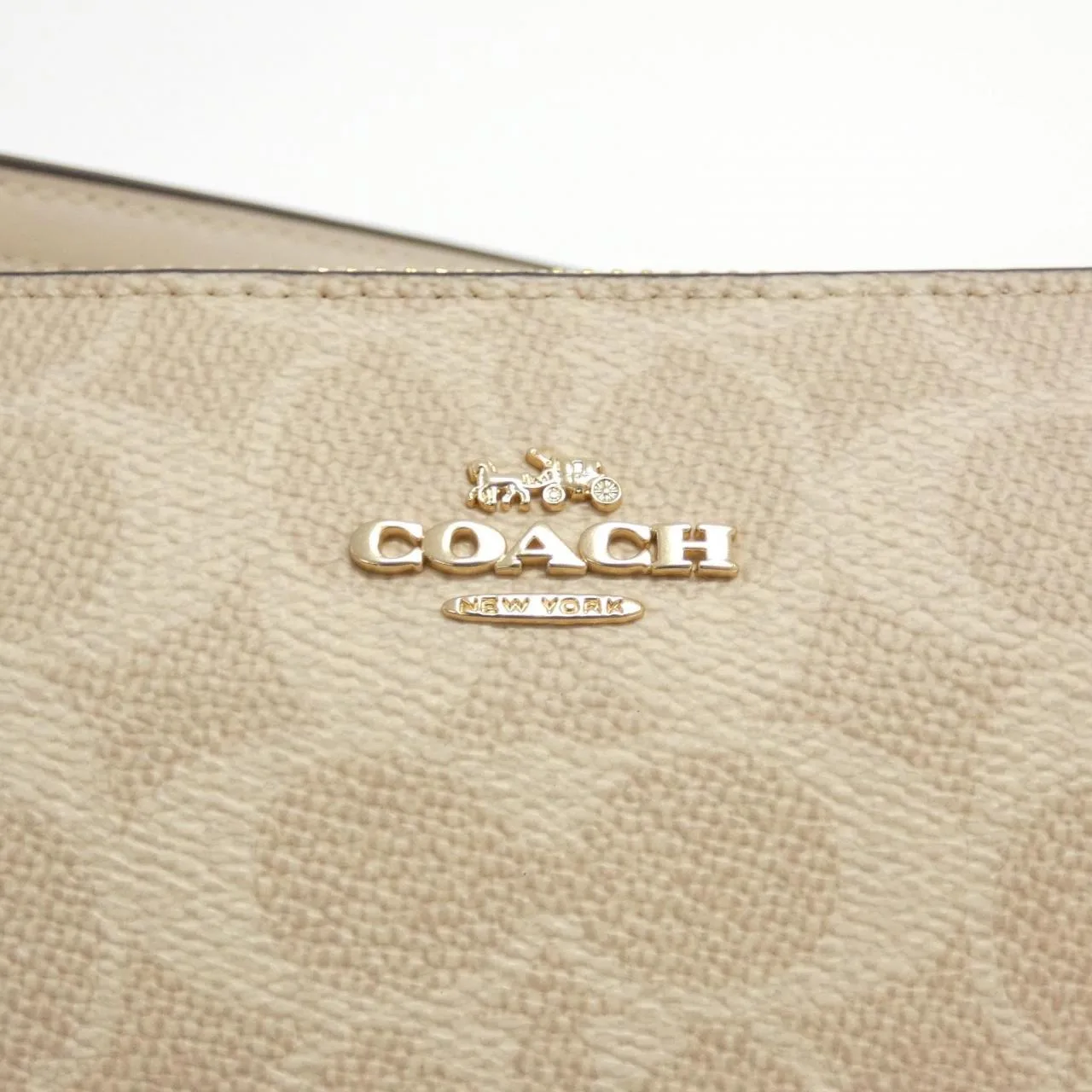 COACH CW426 Handbag Canvas Black Canvas - Thumbnail 4