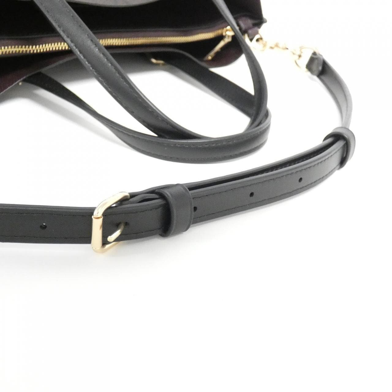 COACH CV965 Bag Canvas Black Canvas New - Thumbnail 5