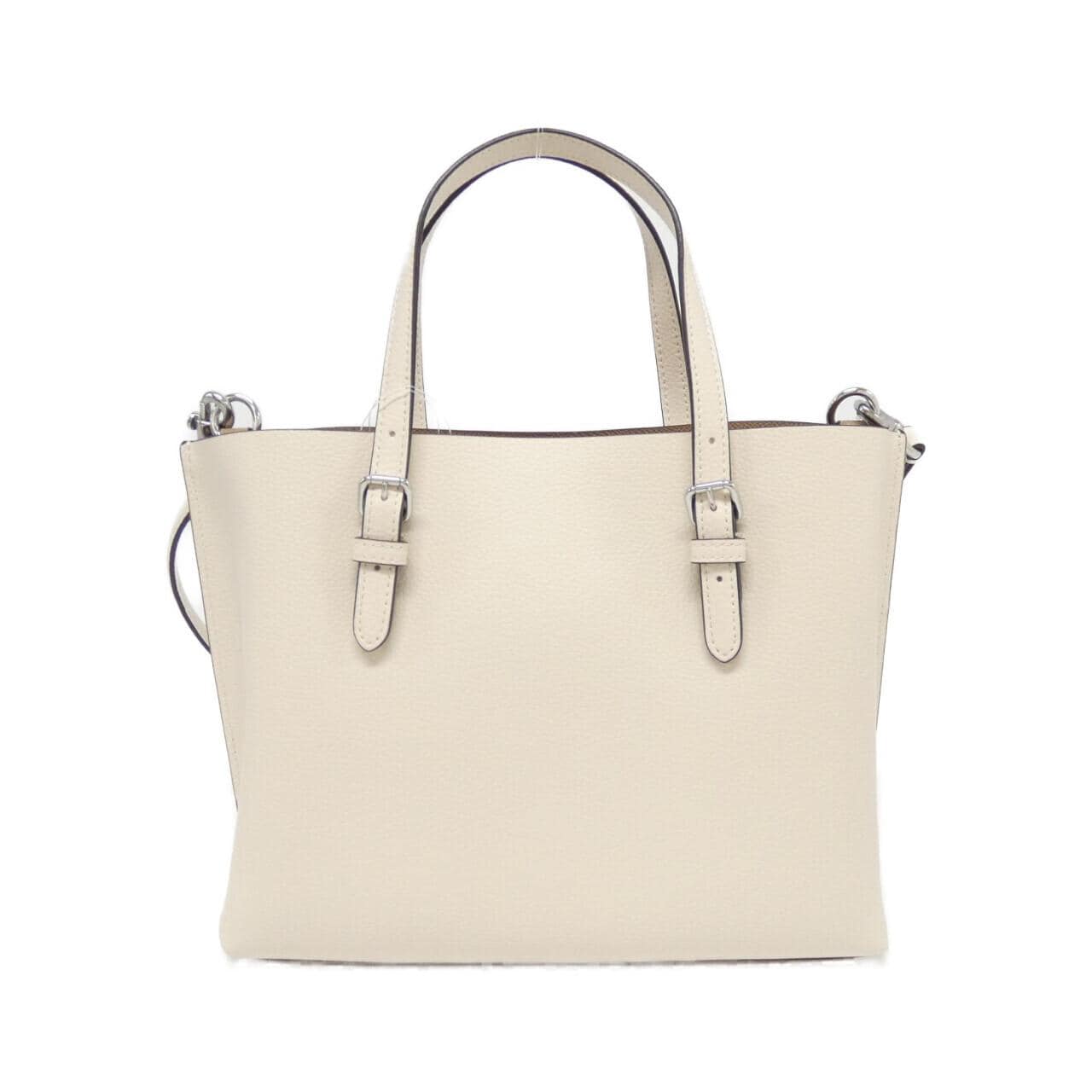 COACH CV966 Bag Leather Black Leather - Thumbnail 2