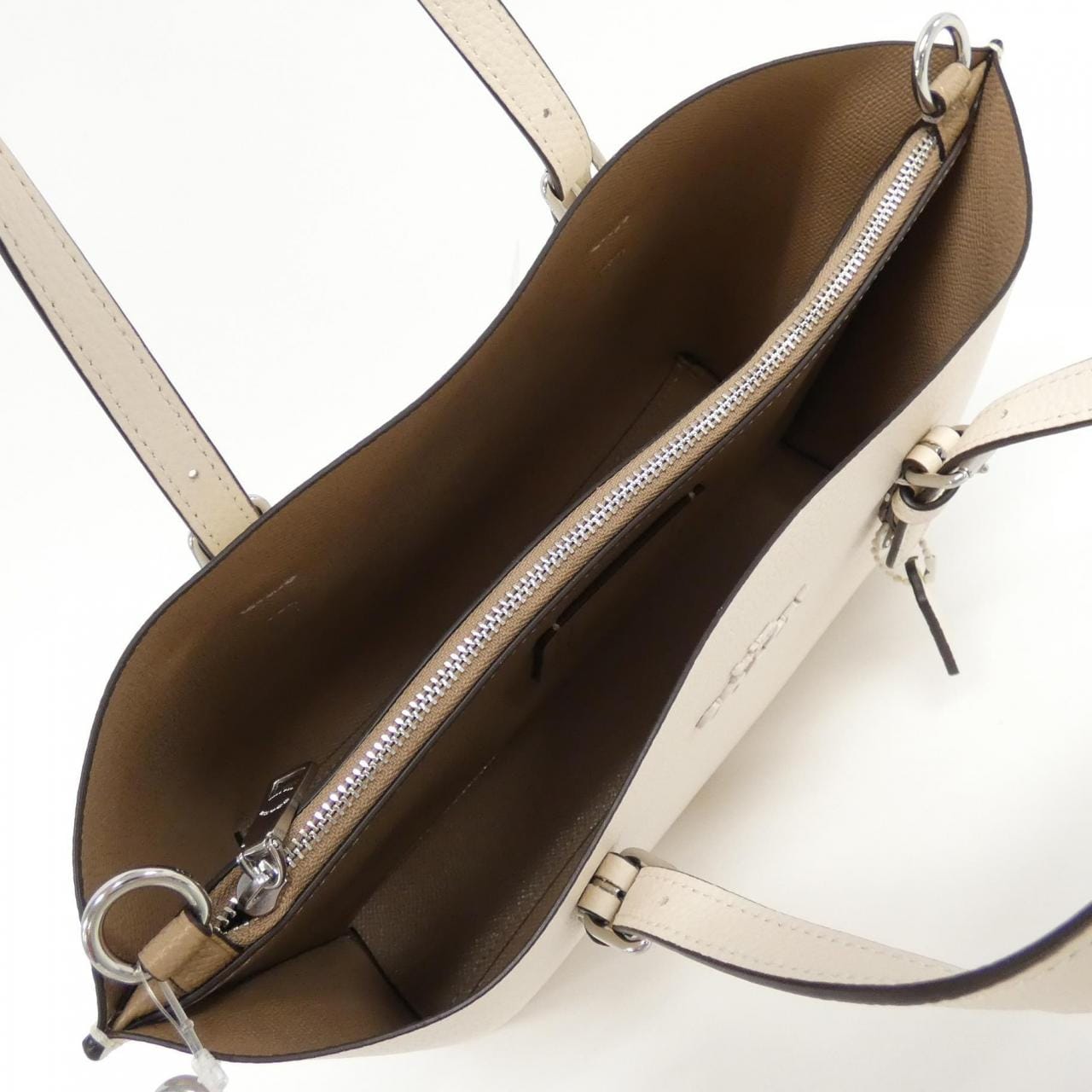 COACH CV966 Bag Leather Black Leather - Thumbnail 6