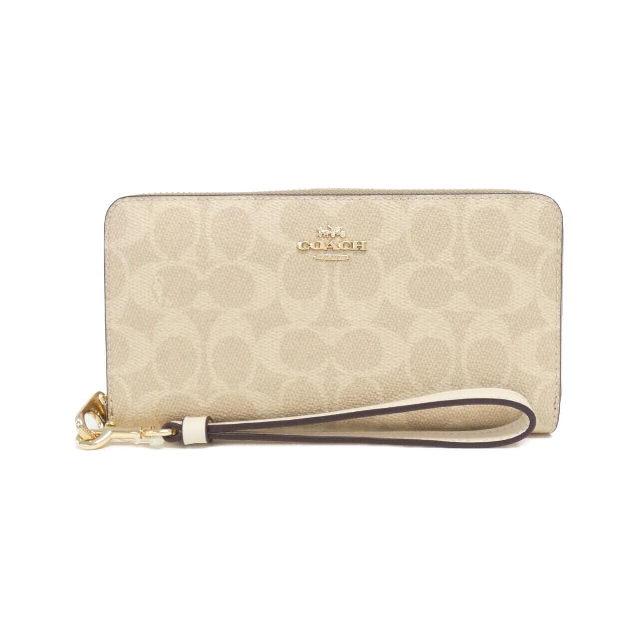 COACH CW778 Wallet Canvas