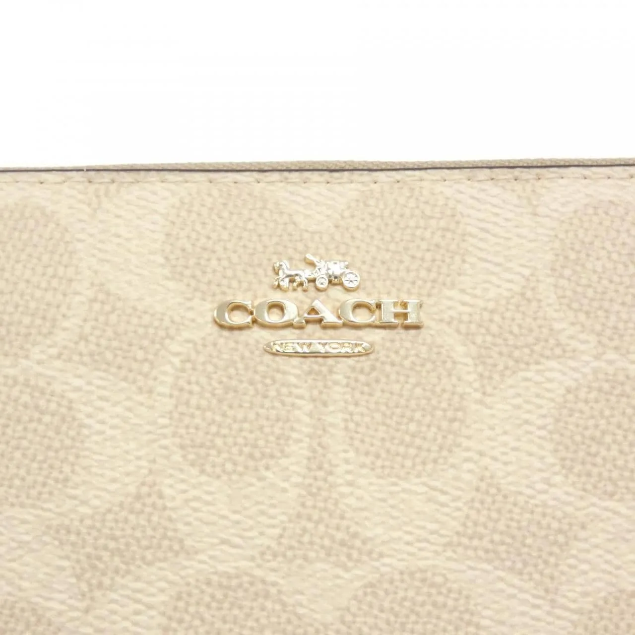 COACH CW778 銀包 帆布 黑色 帆布 新品 - 縮圖 4