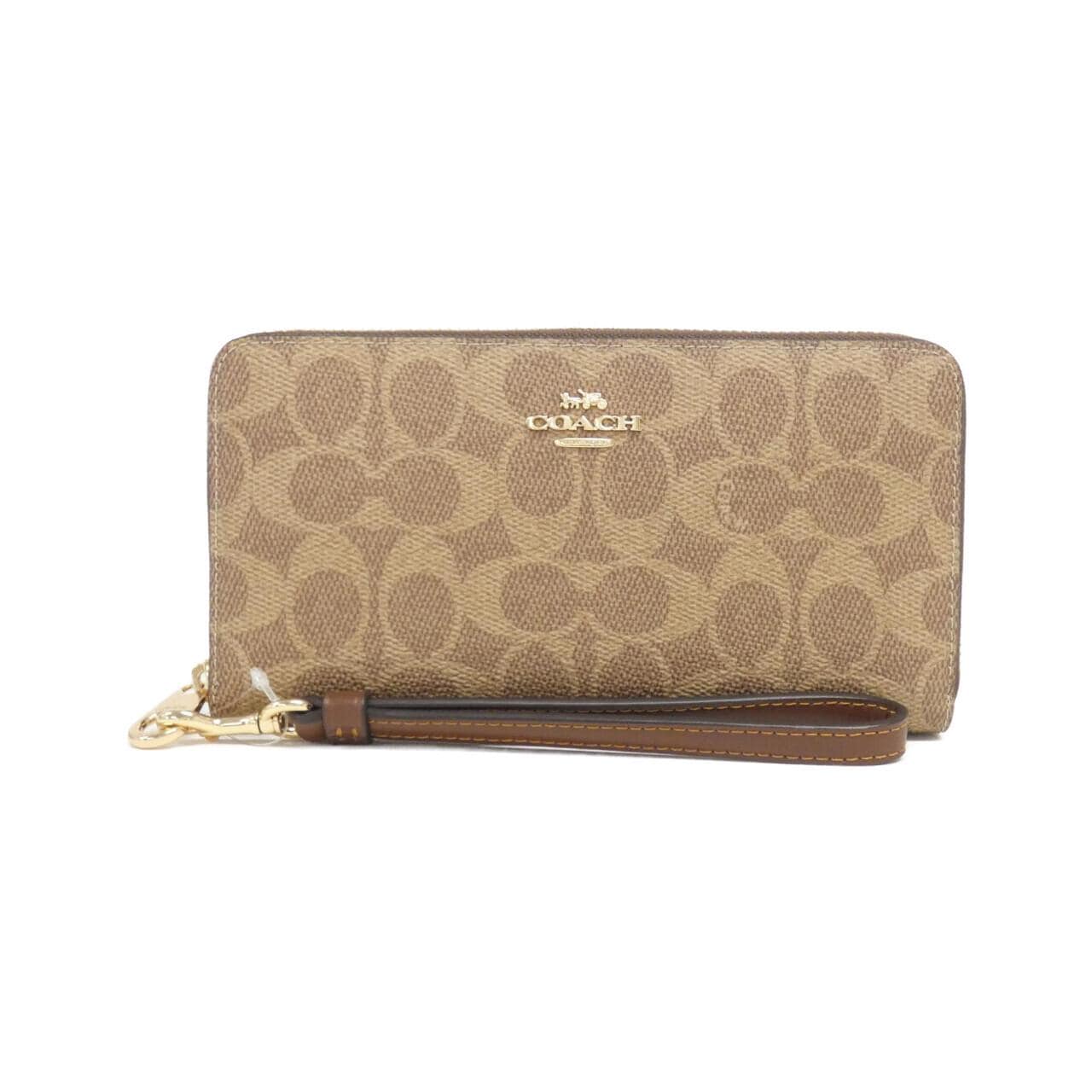COACH CW778 Wallet Canvas