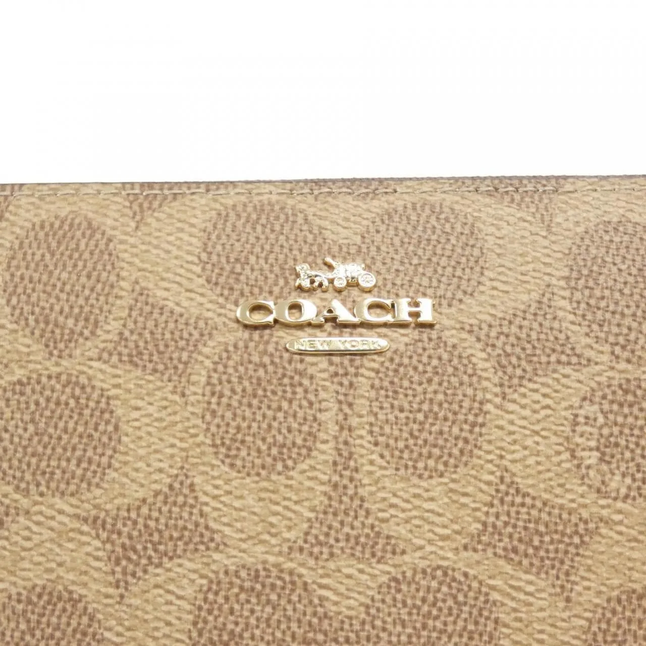 COACH CW778 Wallet Canvas