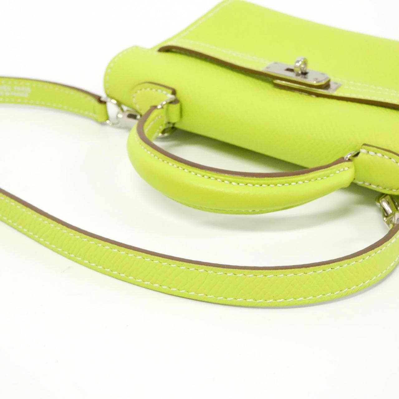 HERMES HERMÈS Kelly 063053CK Bag Epsom Black Epsom Leather - Thumbnail 4