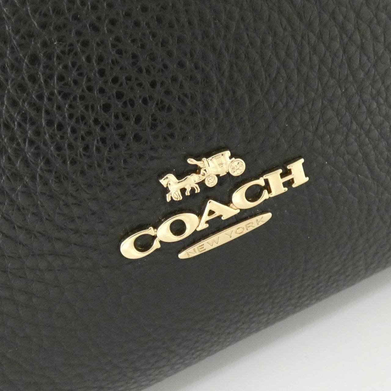 COACH C6229 Bag Leather Black Leather New - Thumbnail 4