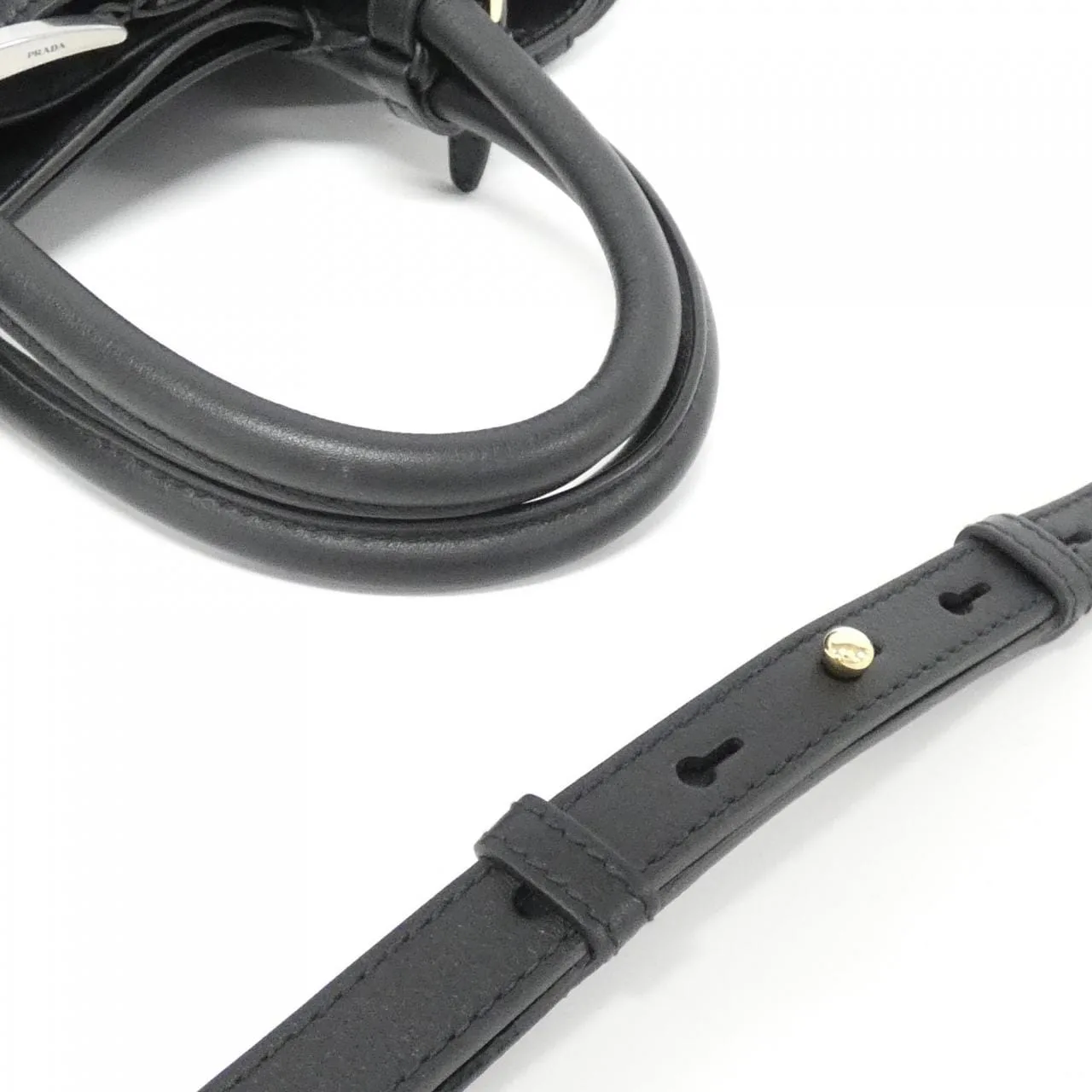 PRADA 1BA434 Handbag 黑色 新品 - 縮圖 6