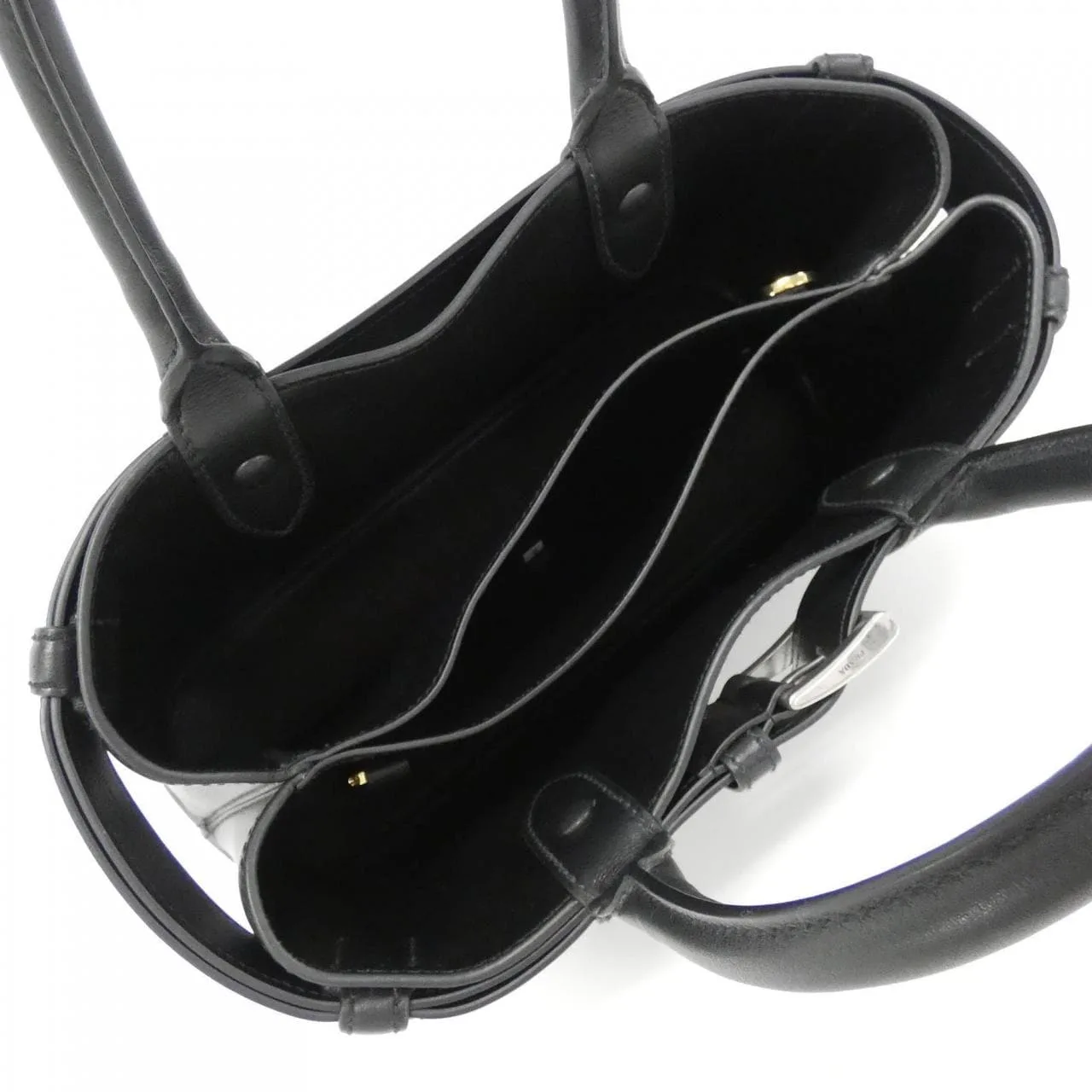 PRADA 1BA434 Handbag 黑色 新品 - 縮圖 7