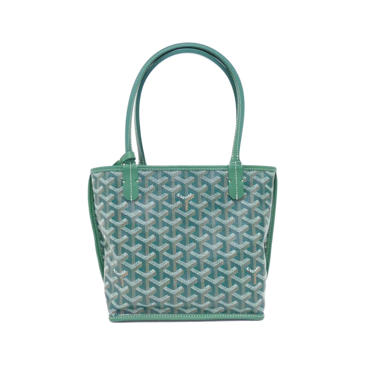 GOYARD Anjou Bag Canvas Green