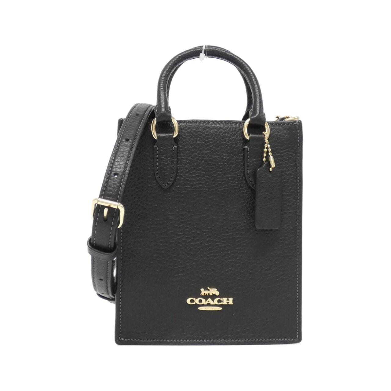 COACH CJ500 Handbag Leather