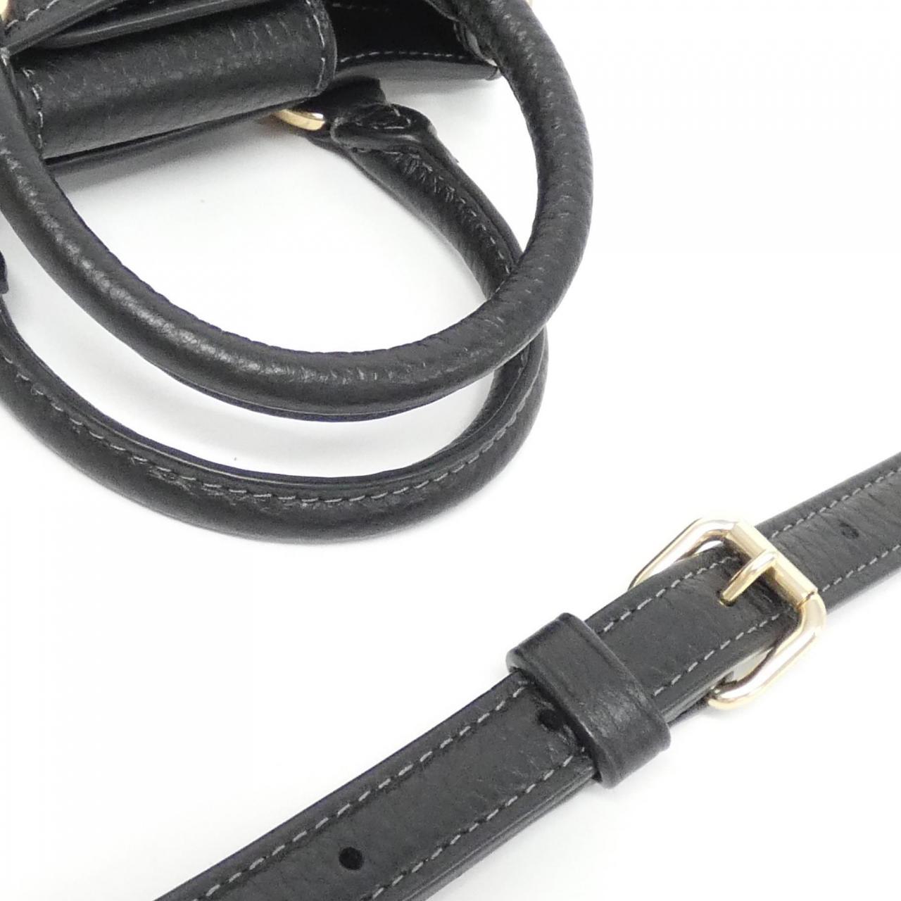 COACH CJ500 Handbag Leather 5