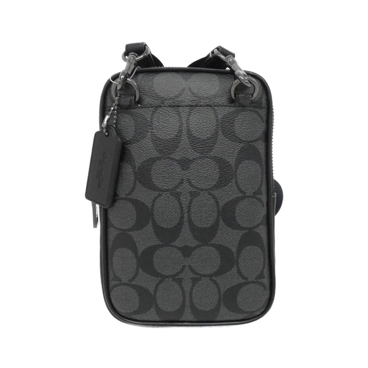 COACH CO912 Shoulder Canvas Black Canvas New - Thumbnail 2