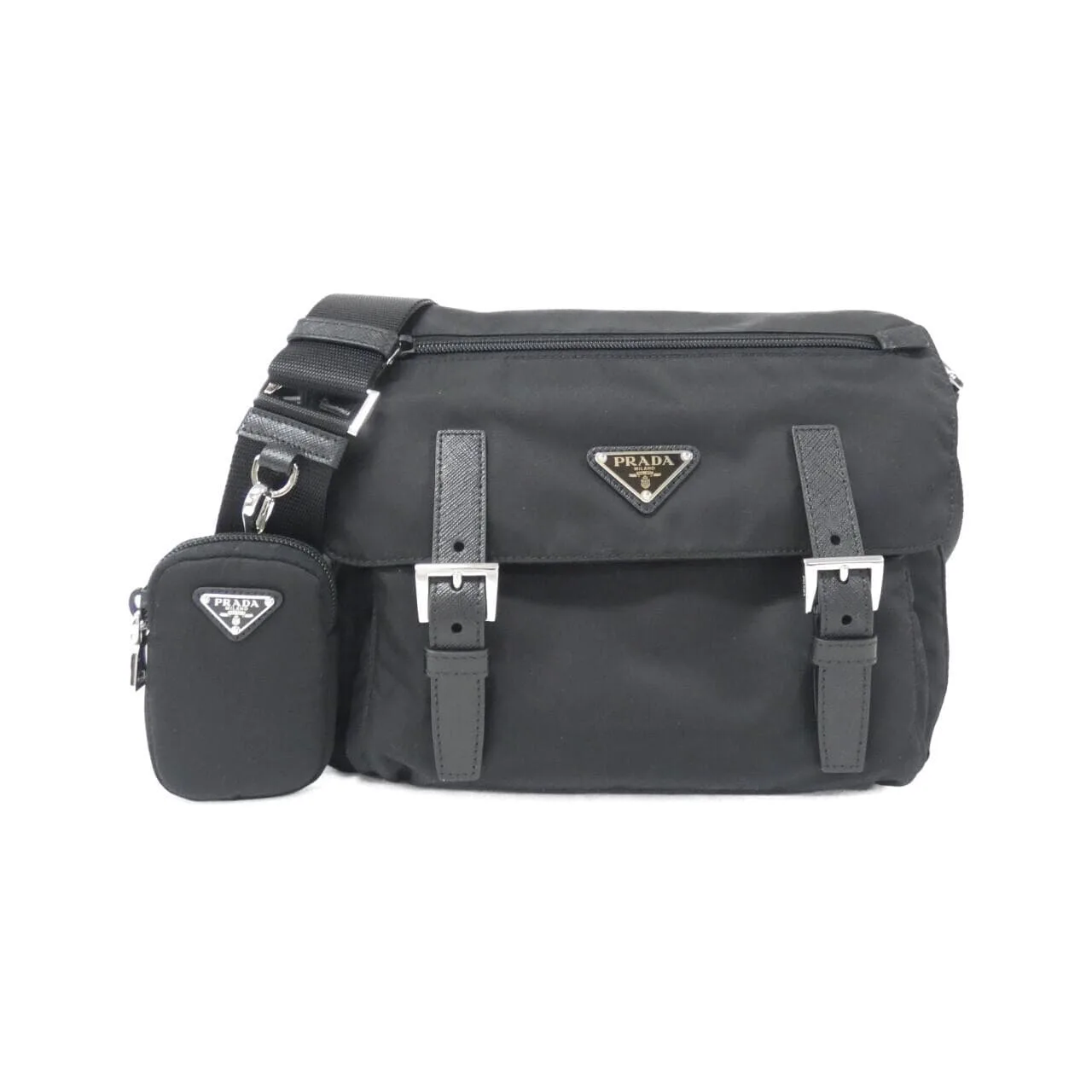 PRADA 1BD953 Shoulder Black