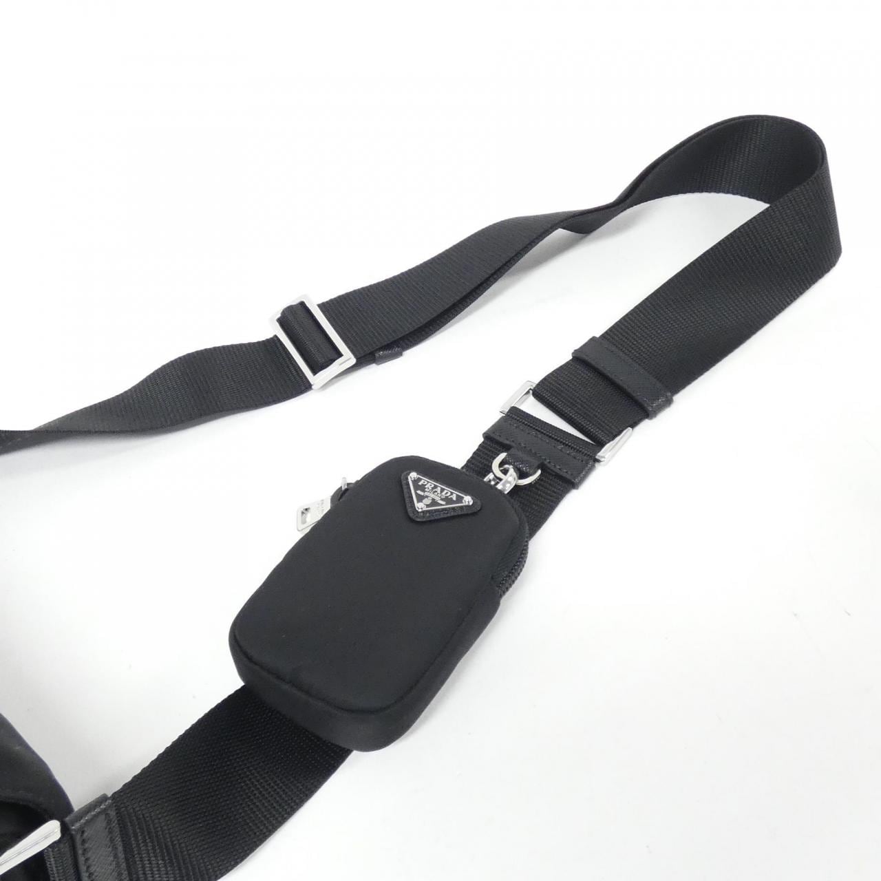 PRADA 1BD953 Shoulder Bag Black - Thumbnail 5