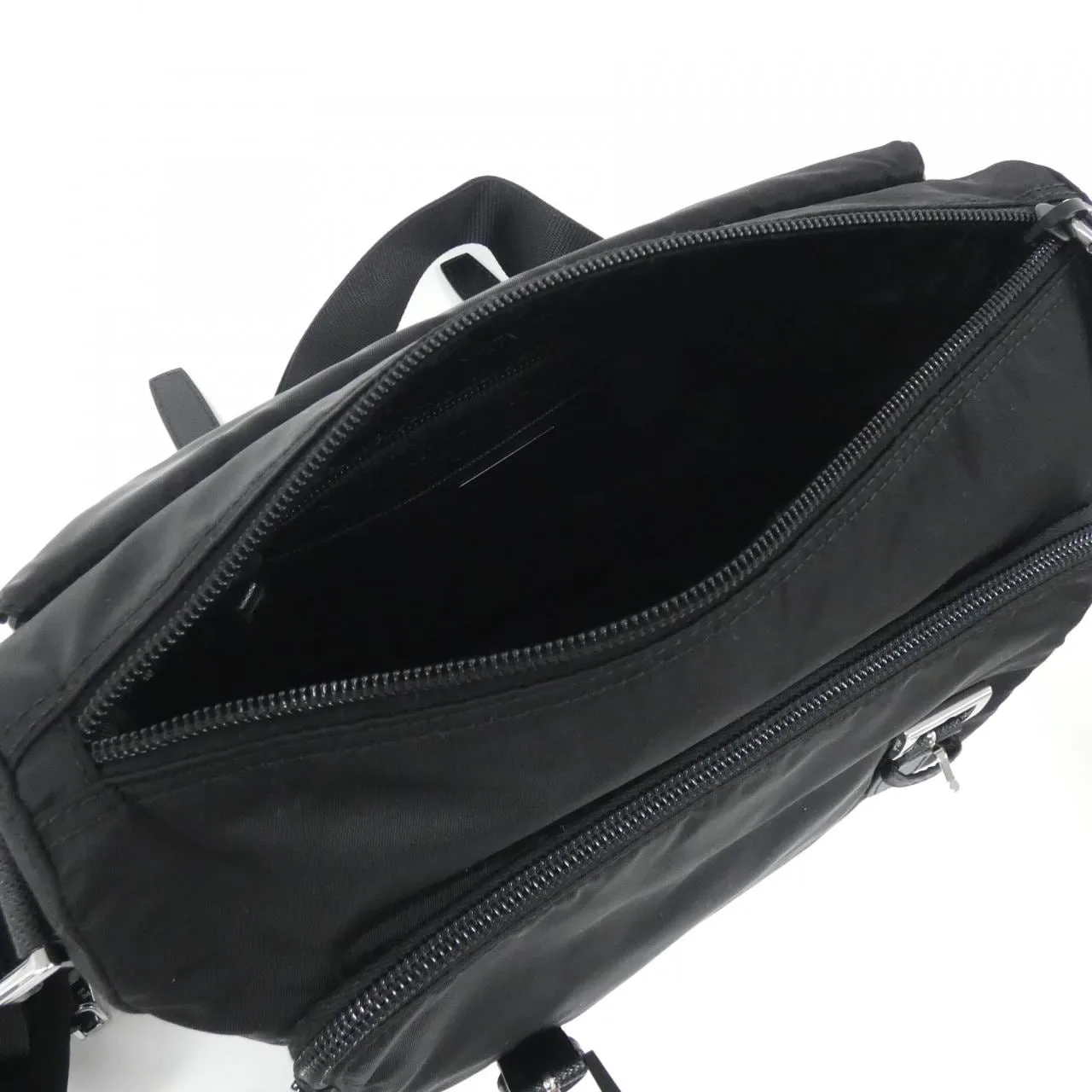 PRADA 1BD953 Shoulder 黑色 新品 - 縮圖 6